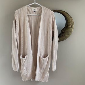 A New Day • Cream Pocket Cardigan